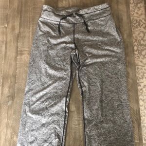 Victoria’s Secret sport Size L black and white wide leg yoga pants